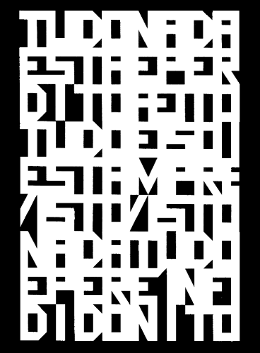 Augusto de Campos – Tudo Está Dito