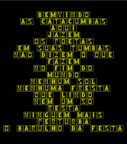 Augusto de Campos – Tour