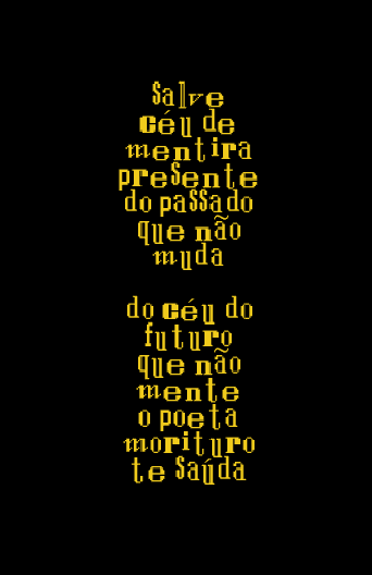 Augusto de Campos – Morituro