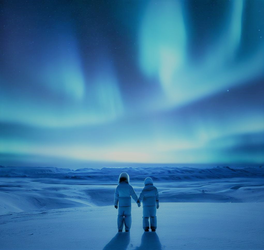 Linda Hogan – Noite ártica, luzes cruzando o céu