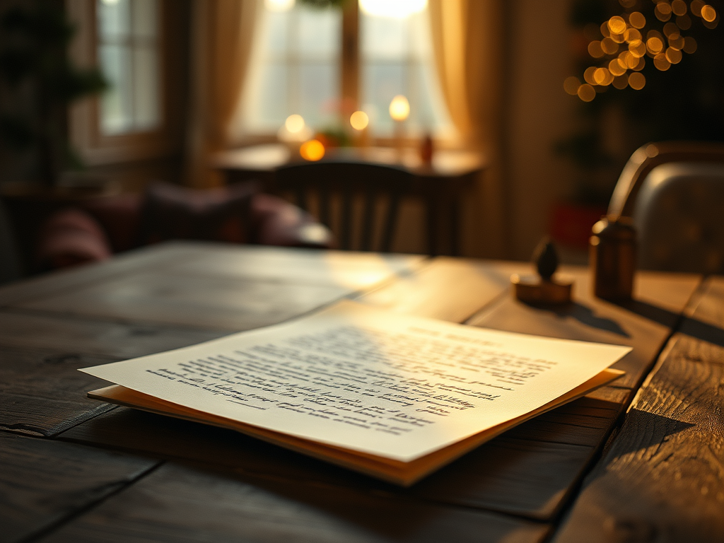 John N. Morris – A carta de natal